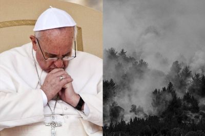El Papa Francisco reza por v�ctimas de los incendios en Chile