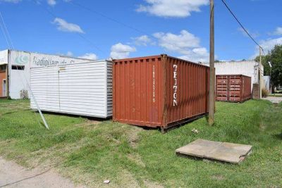 Instalan obrador para las obras de extensi�n de la red cloacal en el Gallo Blanco