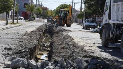 ARSA reemplaz� el ca�o roto de cloacas