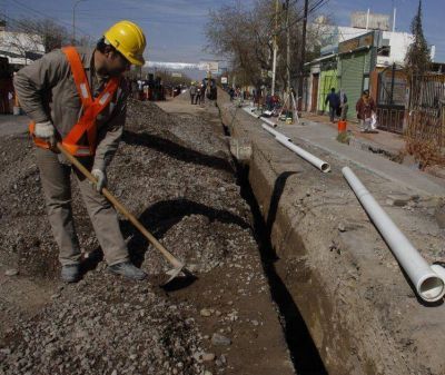 San Juan, con fondos para obras de saneamiento en Rivadavia y el Valle
