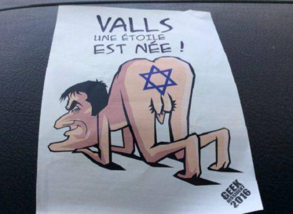 Se descubren volantes antisemitas en elecciones primarias en Francia