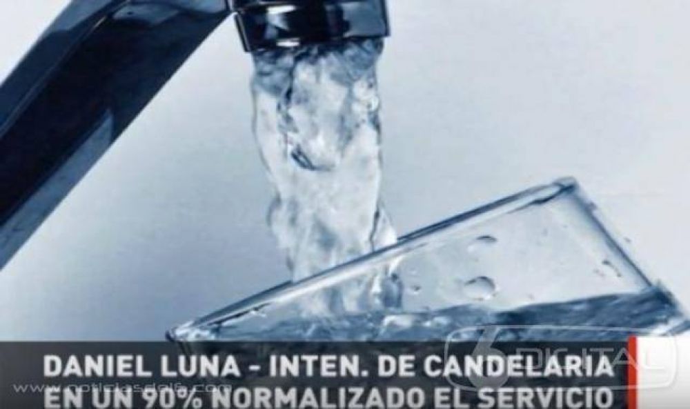 Destacan que el servicio de agua potable en Candelaria est normalizado en un 90 por ciento