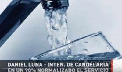 Destacan que el servicio de agua potable en Candelaria est� normalizado en un 90 por ciento