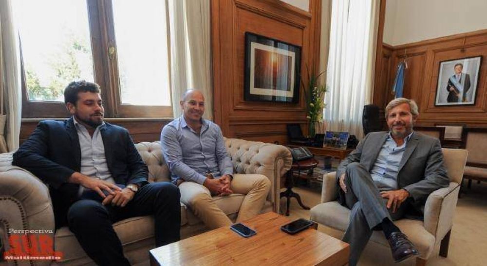 Molina se reuni con el ministro del Interior de la Nacin