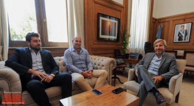 Molina se reuni� con el ministro del Interior de la Naci�n