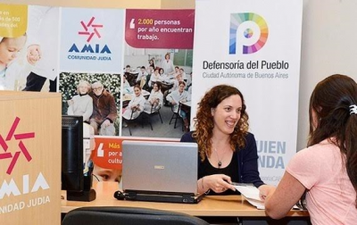 Cada martes funciona en AMIA un puesto de atenci�n de la Defensor�a del Pueblo