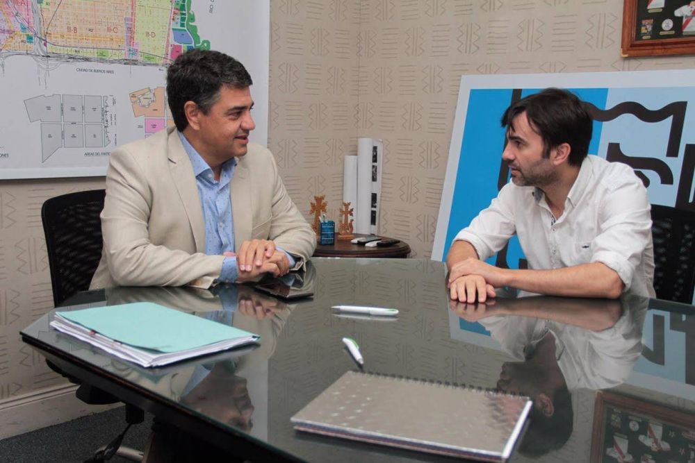 Jorge Macri y Echarren firmaron un convenio para ampliar y poner en valor obras del Barrio Habana