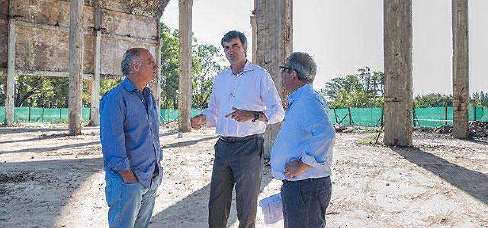 Bullrich y Grindetti recorrieron las obras del Polo Educativo