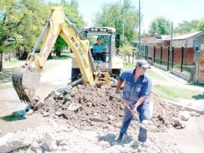 Obras en Las Malvinas