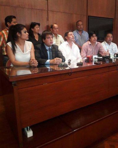 El intendente denunciado piden intervenir el Concejo