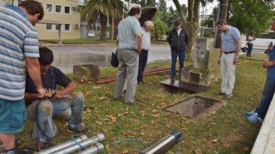 Recuperan un pozo de extracci�n de agua