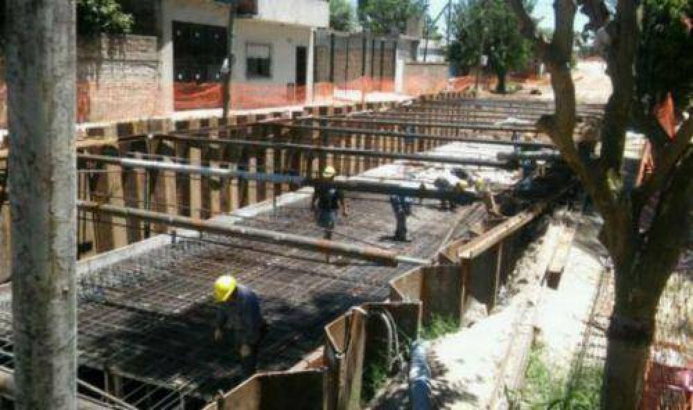 Arranc� la obra del Aliviador Oeste para mejorar el drenaje de la lluvia