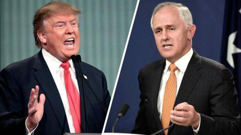 Trump le colg al premier de Australia por una disputa sobre refugiados