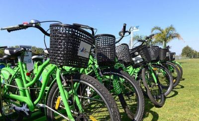 Prestan bicis gratis los fines de semana en el Parque N�utico de San Fernando
