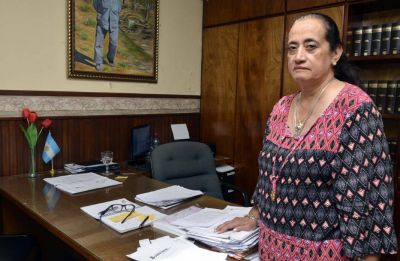 Norma Trigo va por la intendencia de Santa Rosa