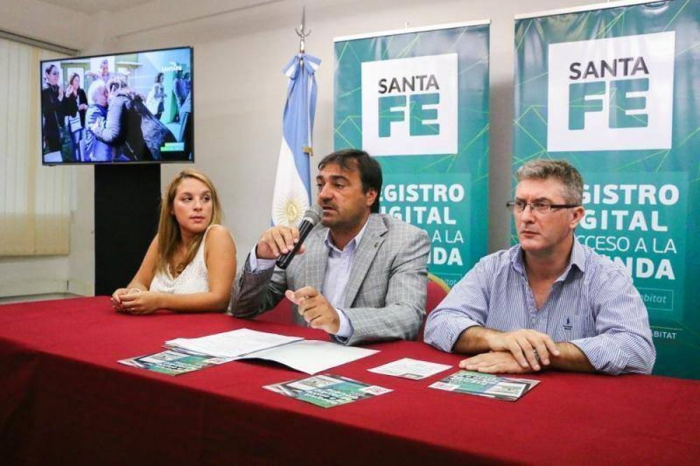 Se present� el registro digital para solicitantes de viviendas