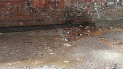 Pas�, mir� y se lo cont� a MDZ: as� se derrocha el agua potable