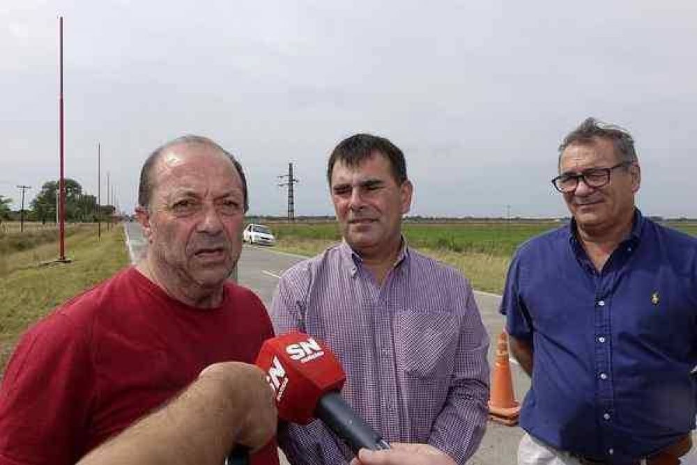 El Intendente recorri� la obra de iluminaci�n de Avenida Chaves
