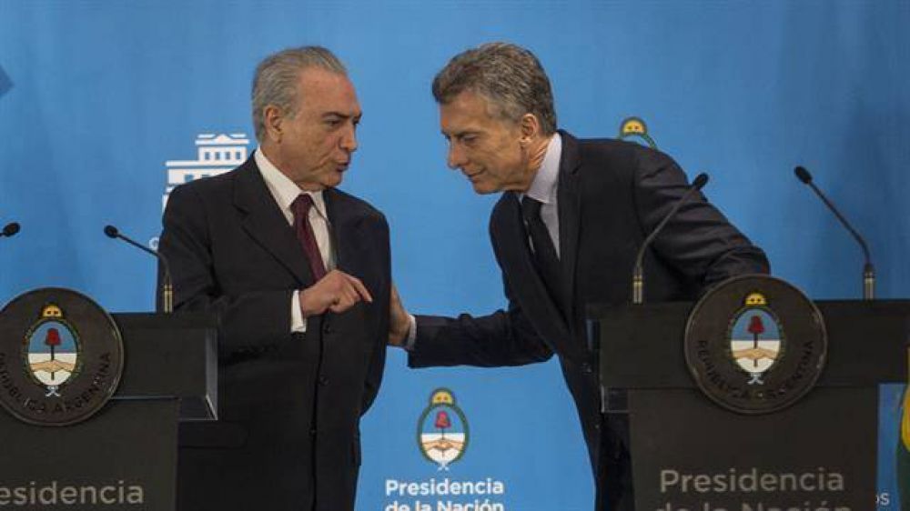 Macri se reunir con Temer para mostrar un Mercosur ms atractivo