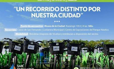 San Fernando invita a usar la bici en �Un recorrido distinto por nuestra ciudad�