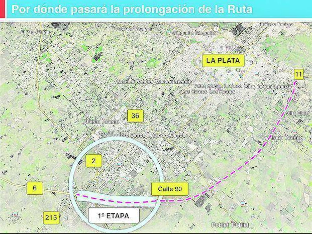 Dan paso clave para conectar la ruta 6 con el Puerto por calle 90