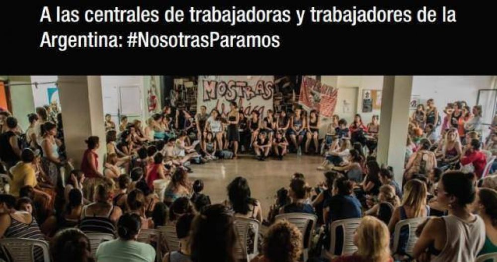 #8M Piden que las centrales sindicales garanticen el paro de mujeres