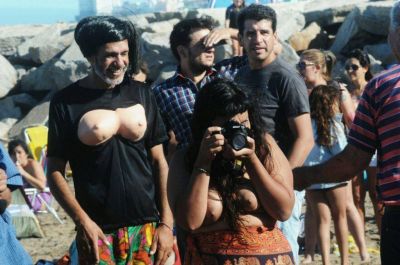 El �tetazo� tuvo su versi�n marplatense