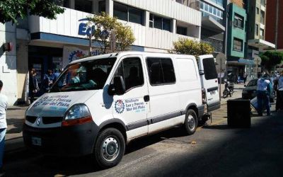Nuevo paro y movilizaci�n de Luz y Fuerza contra EDEA