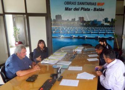 OSSE confirm� trabajos en Alto Camet y Las Dalias para extender el servicio de agua