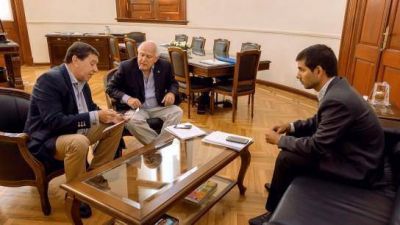 Lifschitz se reuni� con el intendente de Las Toscas