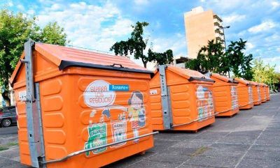 Cien mil rosarinos contar�n con nuevos contenedores de separaci�n de residuos