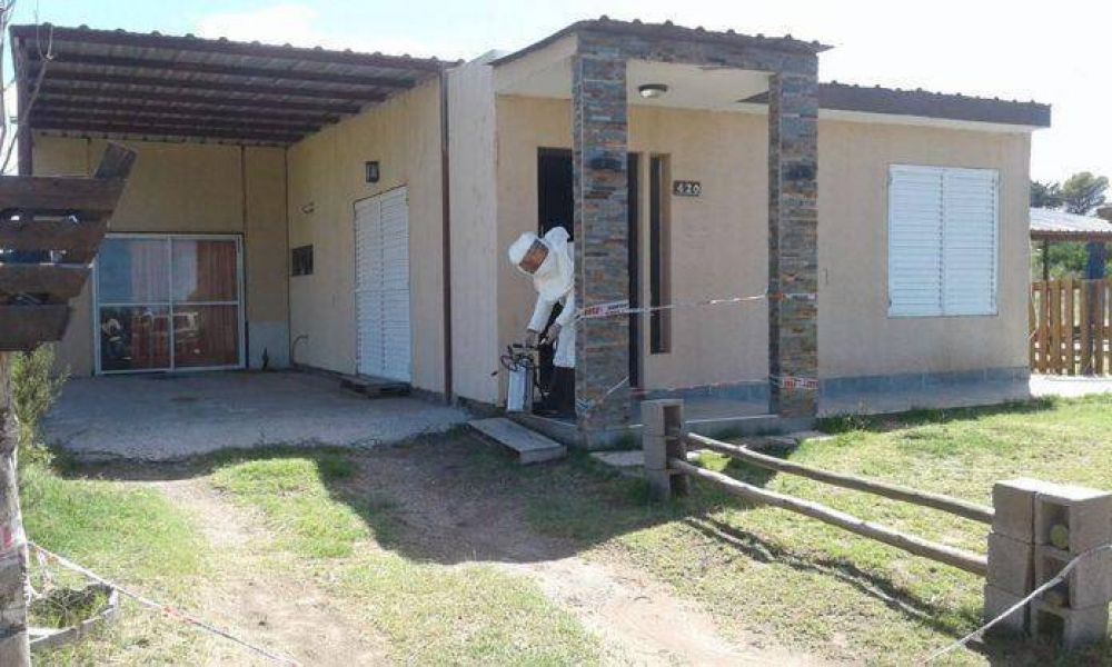 Sauce Grande: fumigaron la casa de la mujer fallecida por hantavirus