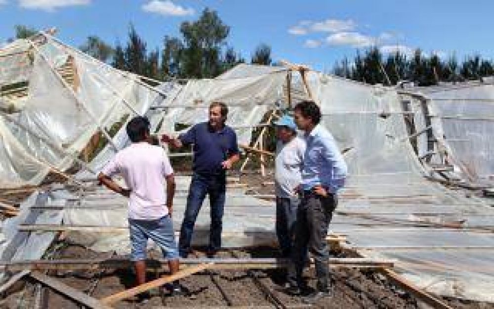 La Plata: Tras el temporal, el intendente Garro decret la Emergencia agropecuaria