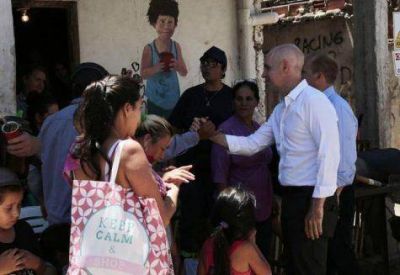 Larreta inaugur� obras en la Villa 31