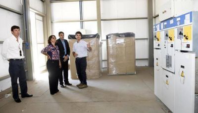 La Gobernadora visit� diversas obras energ�ticas