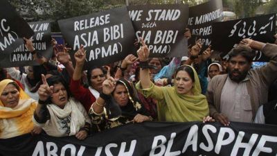 El obispo Shaw: �Justicia para Asia Bibi�