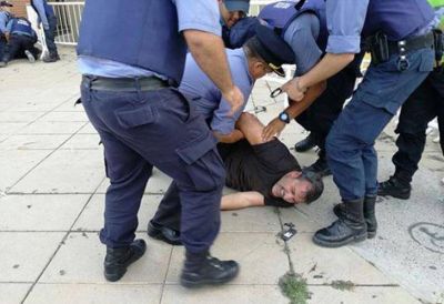 Incidentes en la visita de Macri a Viedma: detienen a dirigente gremial