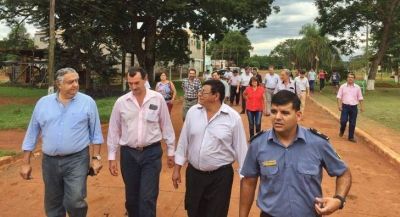 Cassani comprometi� su apoyo para la futura represa de Garab�