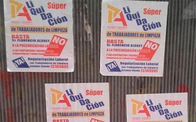 Empleados de limpieza del Paseo Aldrey denuncian precarizaci�n laboral