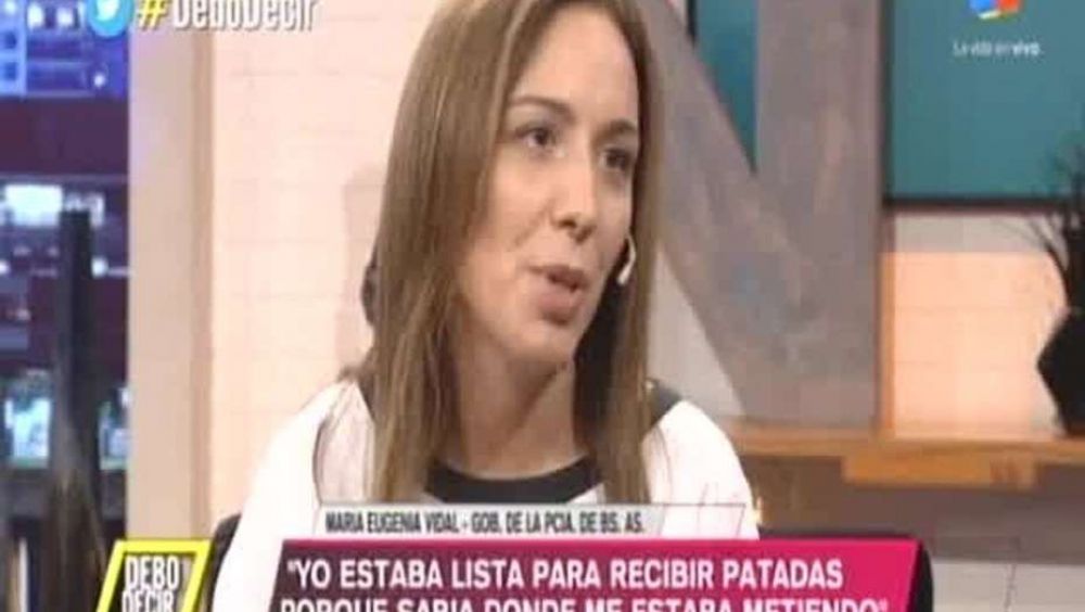 Mara Eugenia Vidal no descarta buscar una reeleccin en la Provincia