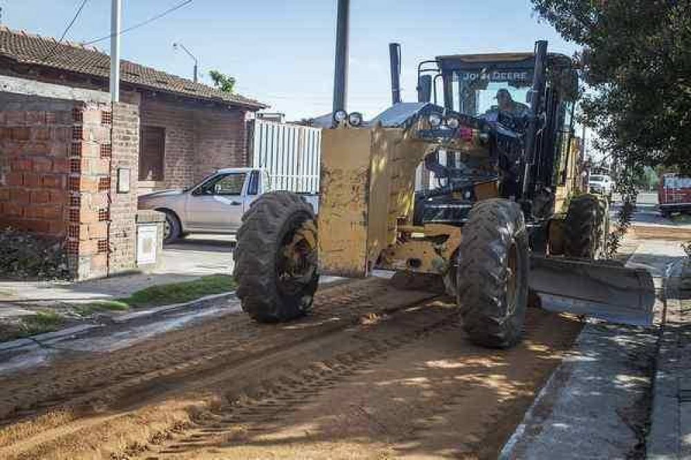 TRABAJOS EN EL BARRIO CARLOS GARDEL