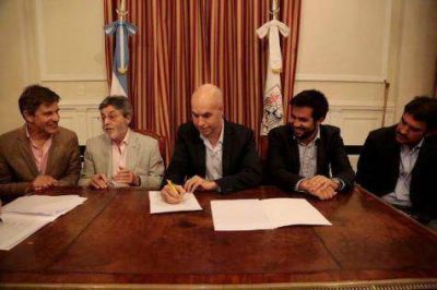La Ciudad acuerda con la AFIP, la AGC y la AGIP