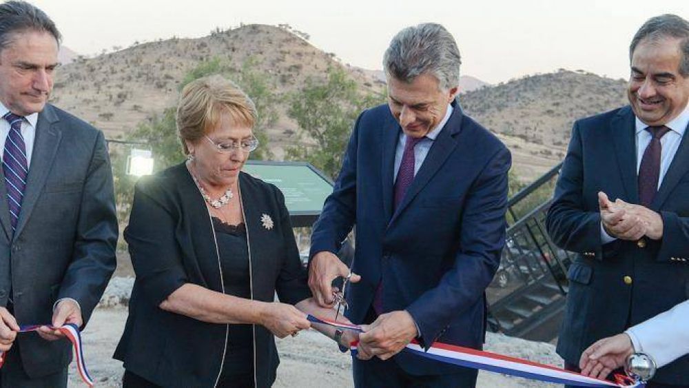 Macri y Bachelet apoyan el proceso de convergencia entre el Mercosur y la Alianza del Pacfico