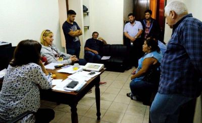 El municipio recibi� a cooperativistas y garantiz� la continuidad laboral