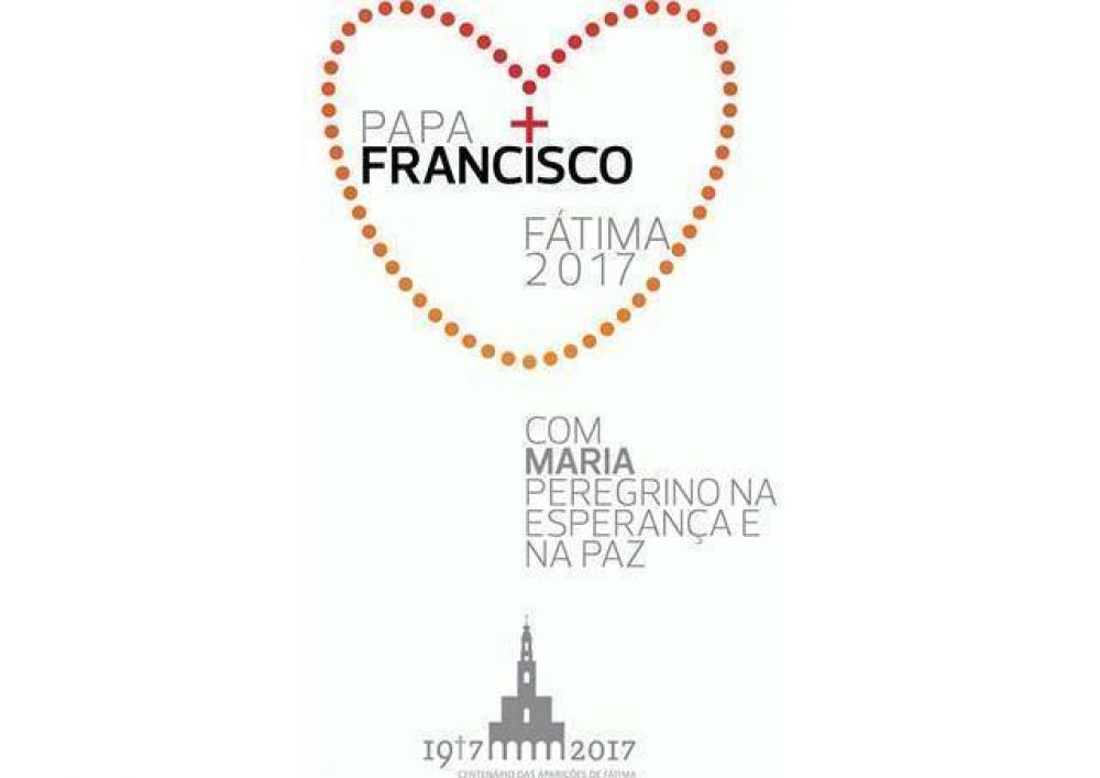 Logo y lema del viaje del Papa a F�tima con ocasi�n del centenario de las apariciones