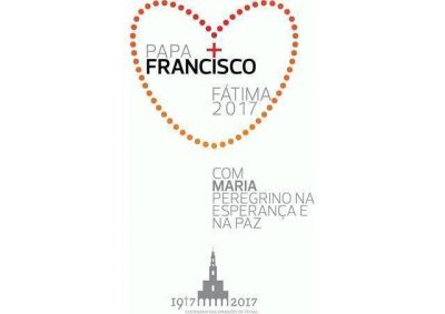 Logo y lema del viaje del Papa a F�tima con ocasi�n del centenario de las apariciones
