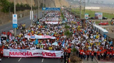 Per�: Este es el lema de la Marcha por la Vida 2017