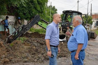 El Municipio realiz� obras hidr�ulicas en Virreyes Oeste