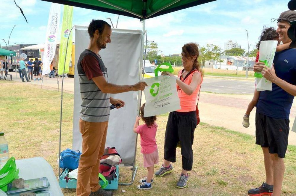 Jorge Macri anunci� 1 mill�n de kilos de residuos reciclados
