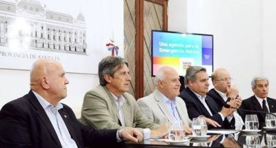 Lifschitz present� medidas para afrontar la Emergencia H�drica